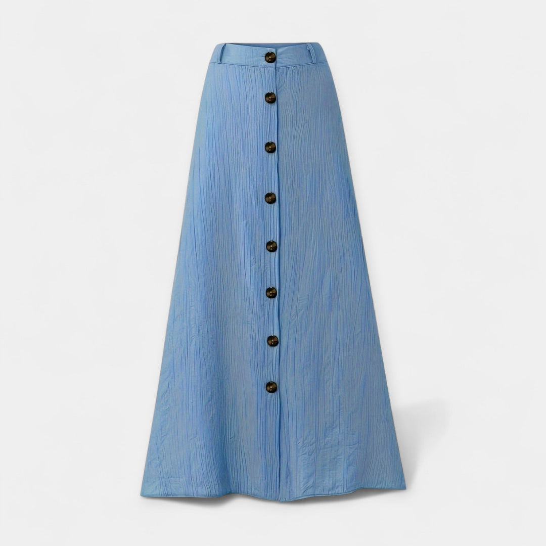 Roxanne | Semi-Transparent Skirt with Opening