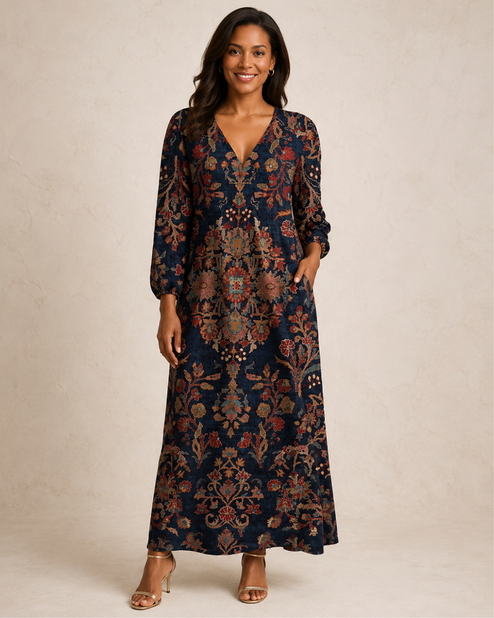 Lindsay | Charming Floral Dress