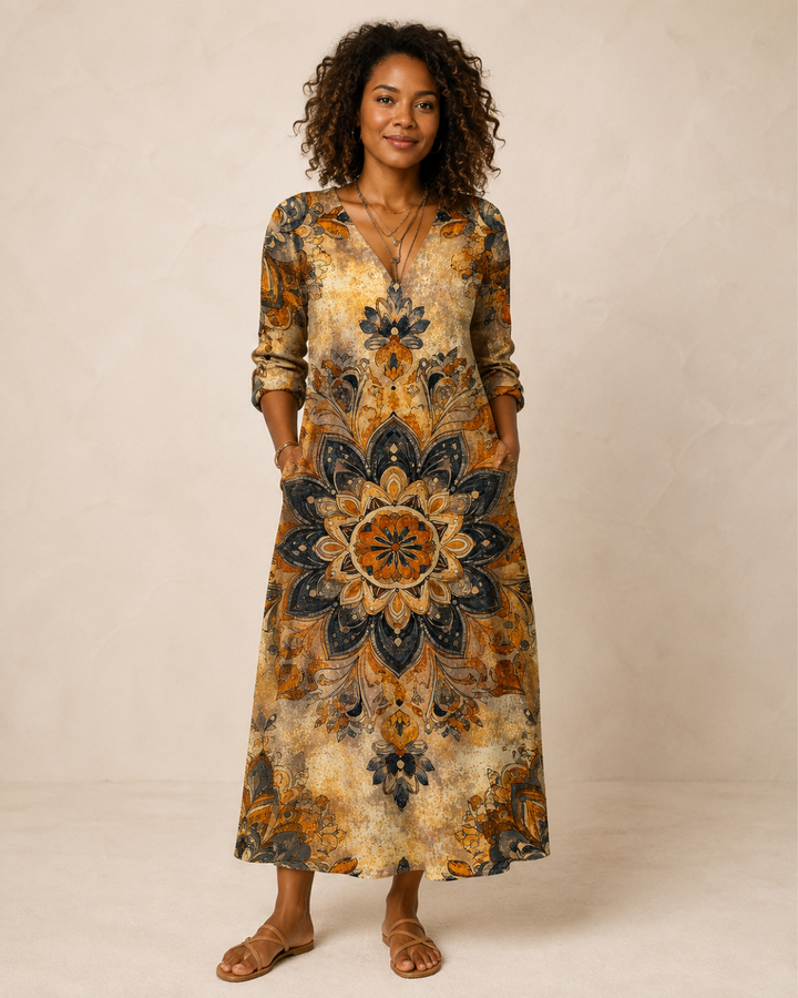 Delaney | Bohemian Long Dress