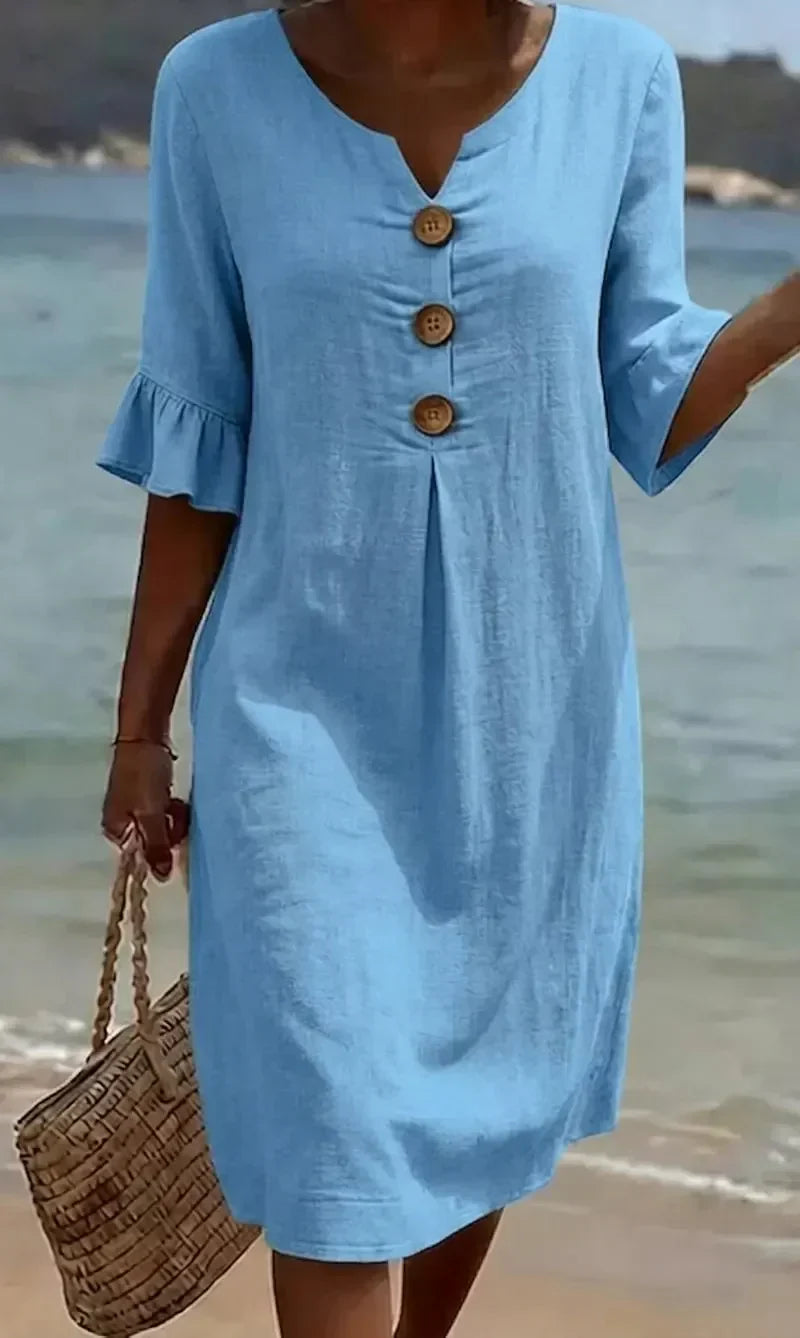 Chanté | Long Sleeve Textured Dress