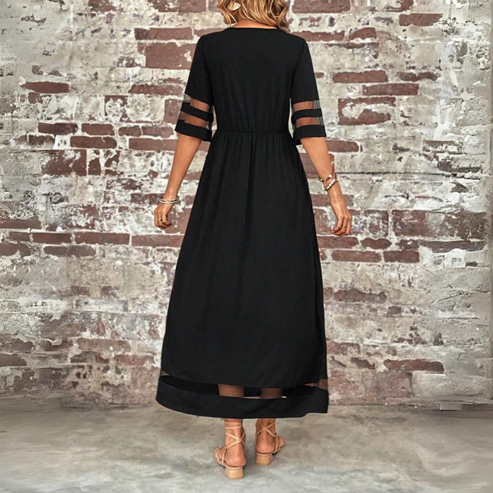 Naledi | Elegant Silhouette Maxi Dress