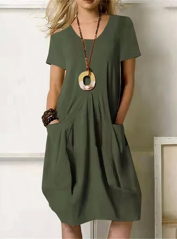 Faith | Casual Maxi Dress with Fluid Fit