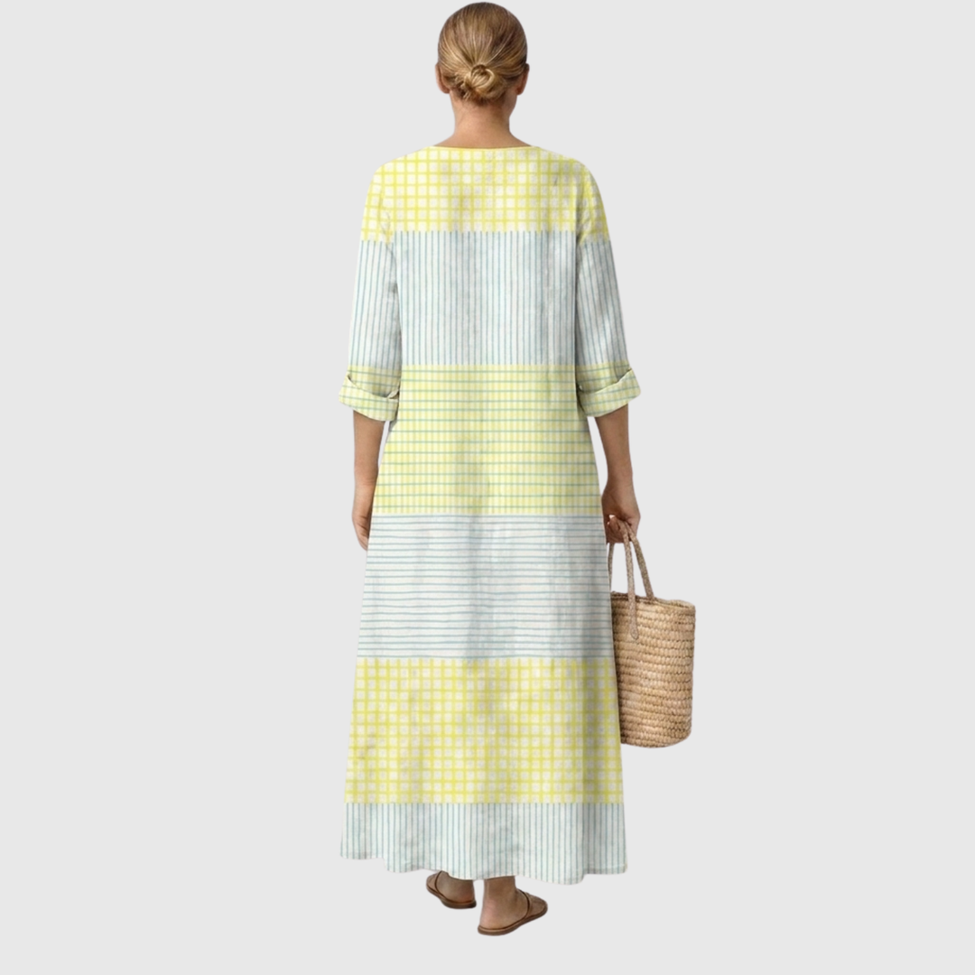 Devon | Natural Elegance Linen Dress