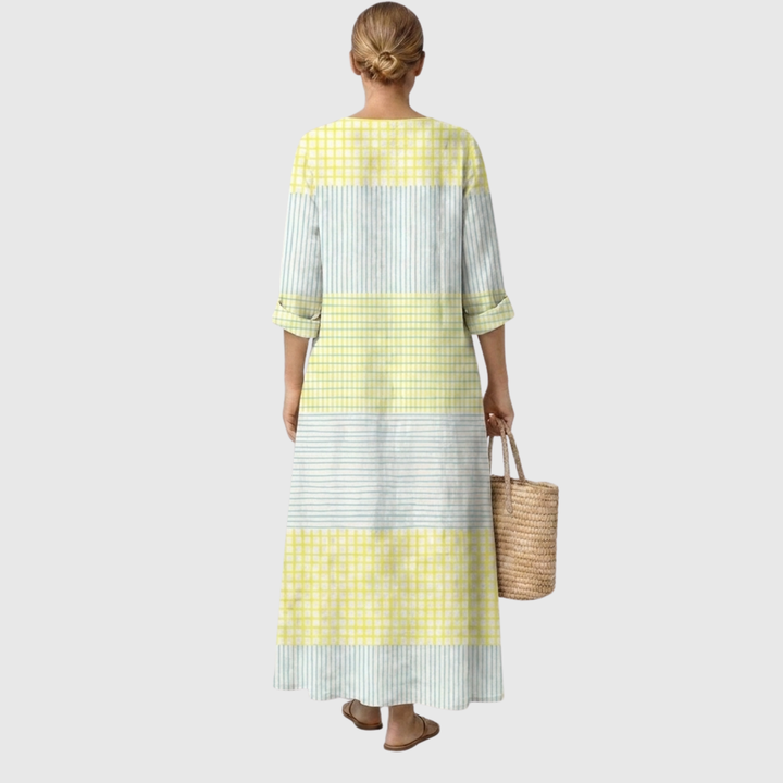 Devon | Natural Elegance Linen Dress