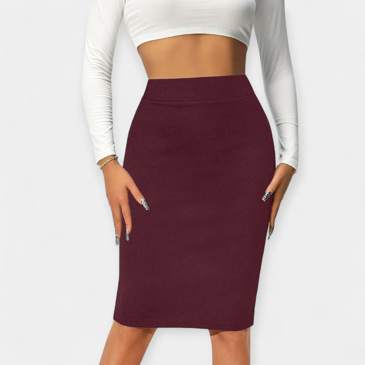 Camille | High Waist Office Skirt