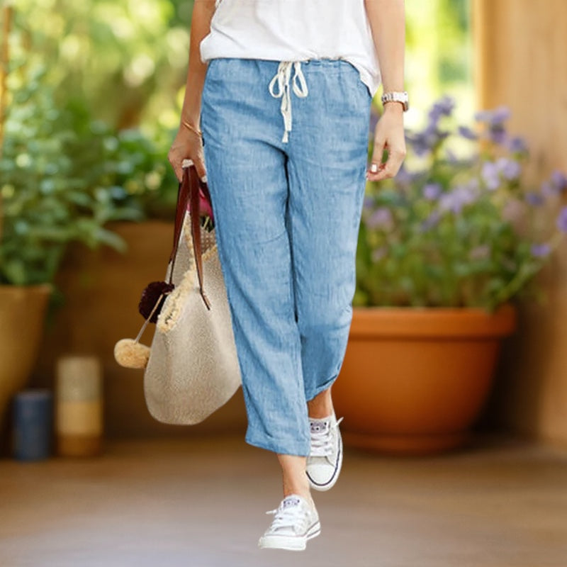 Noa | High-Waisted Ankle Pants