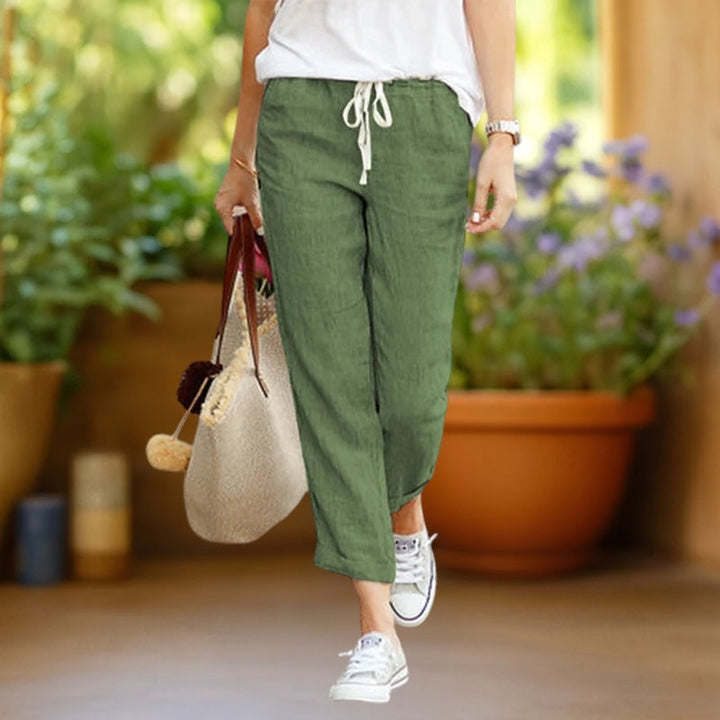 Noa | High-Waisted Ankle Pants