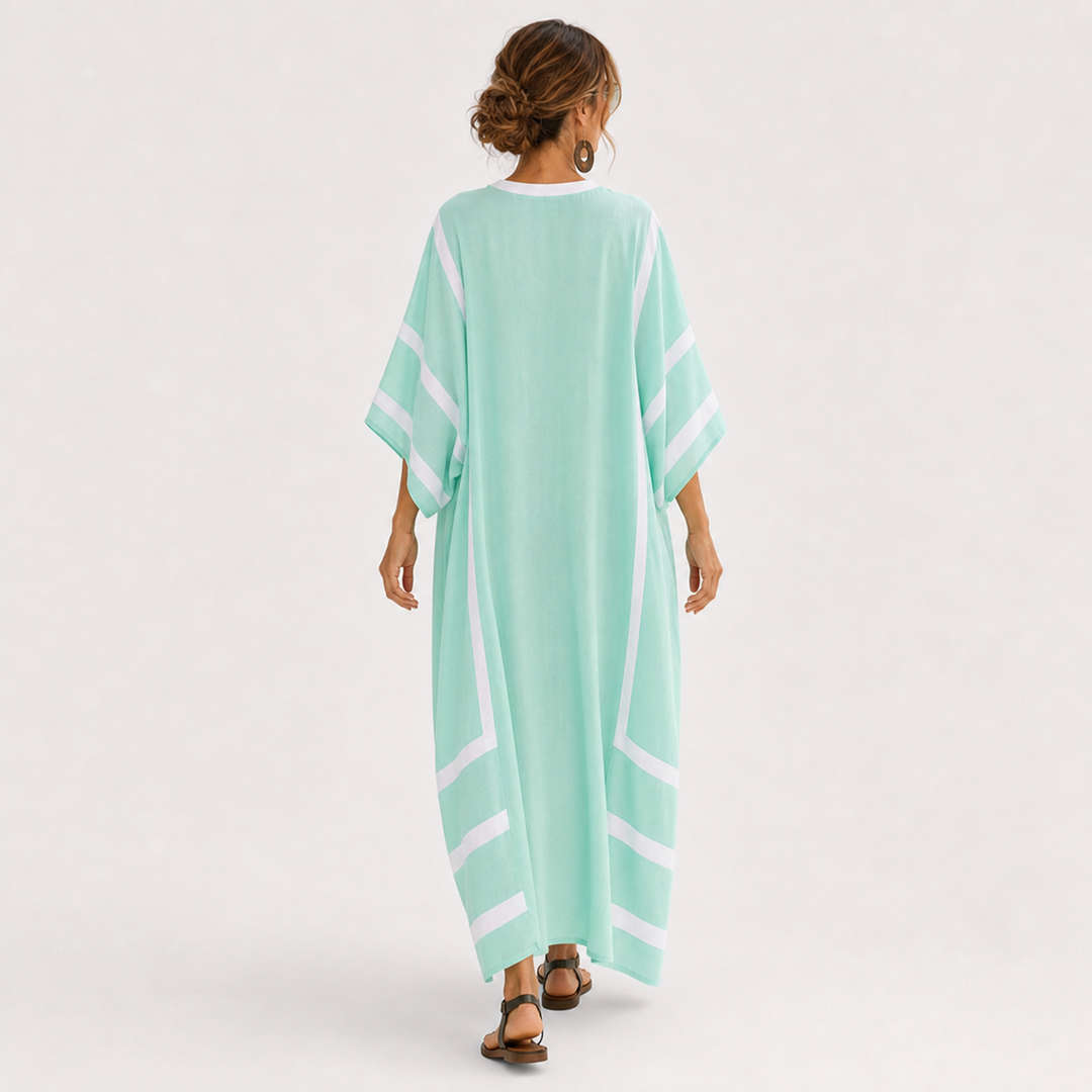 Zaira Mint Green Caftan