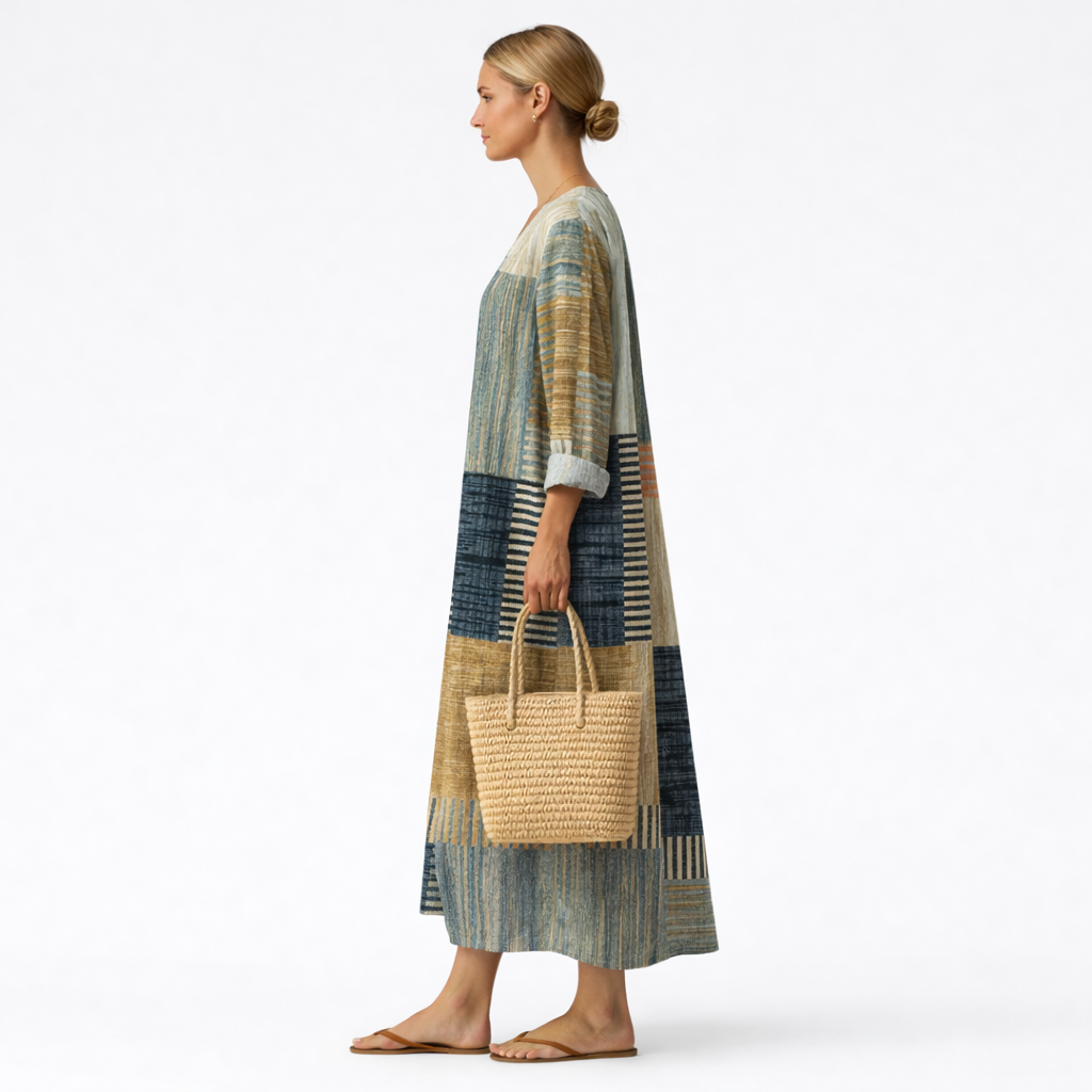 Thandeka | Abstract Printed Dress