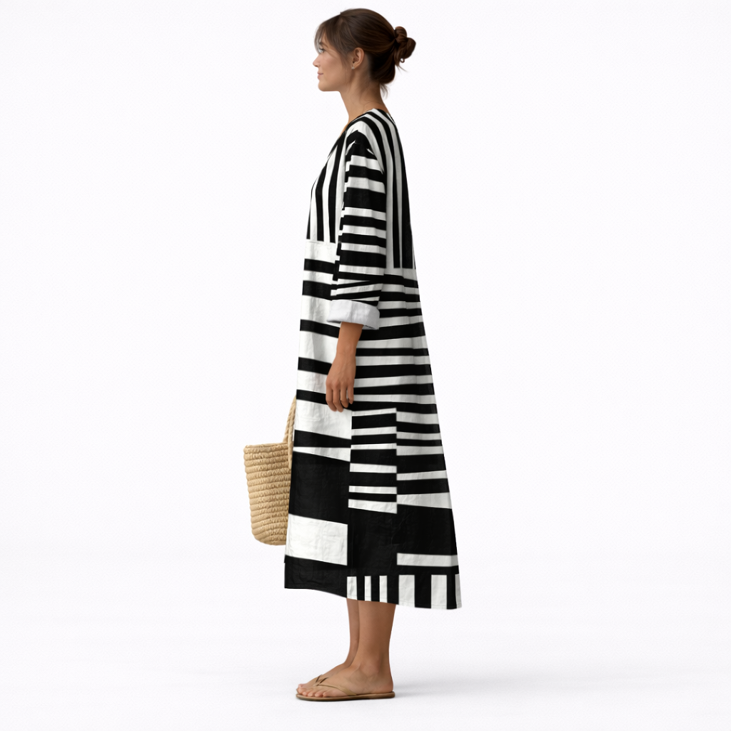 Kelsey | Graphic Print Dress