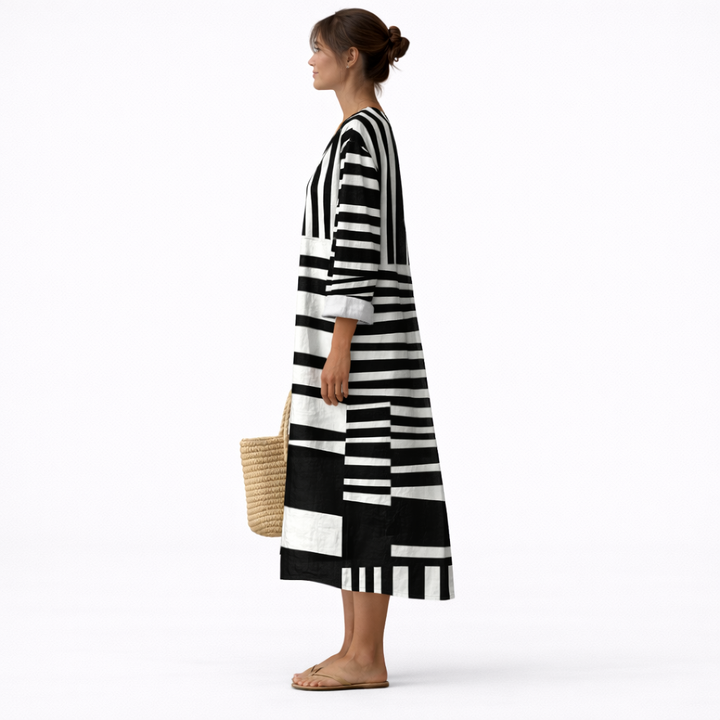 Kelsey | Graphic Print Dress