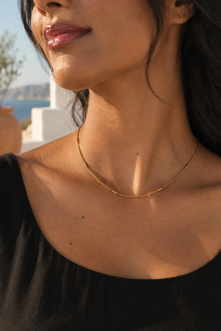 Gold Basic Sarah Necklace