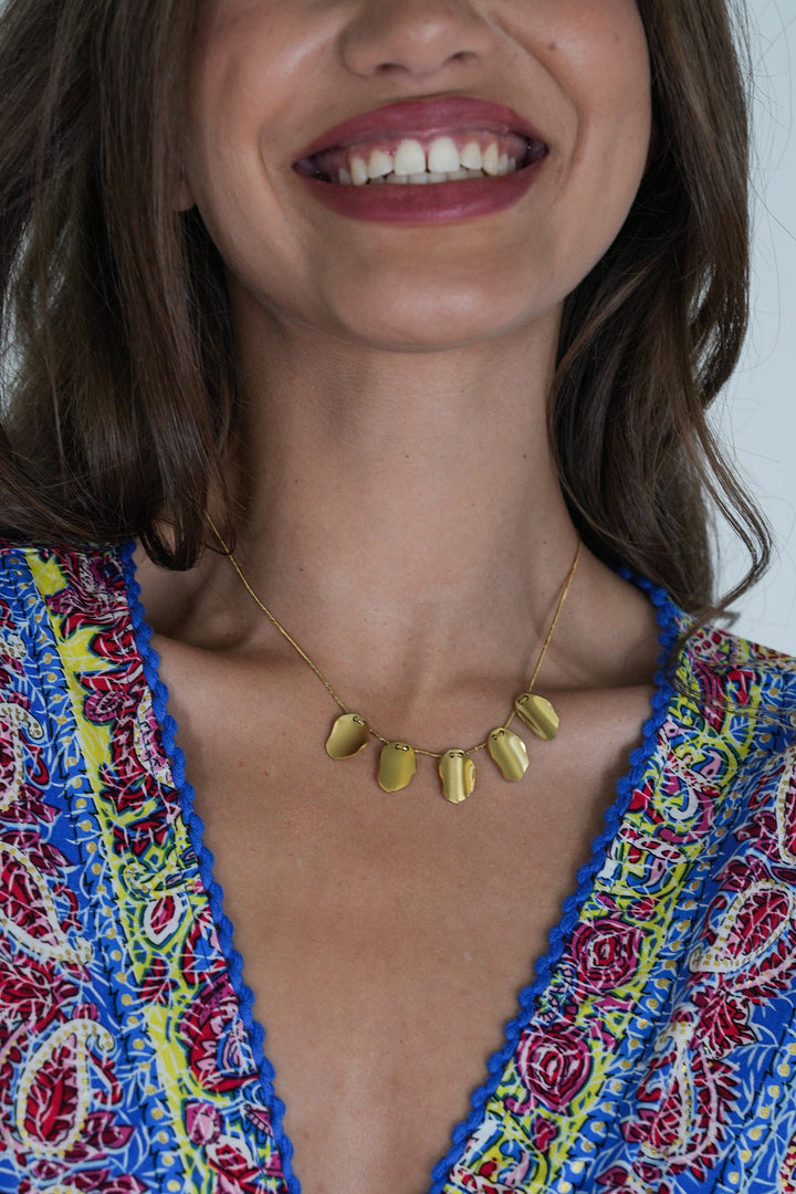 Gold Clare Necklace