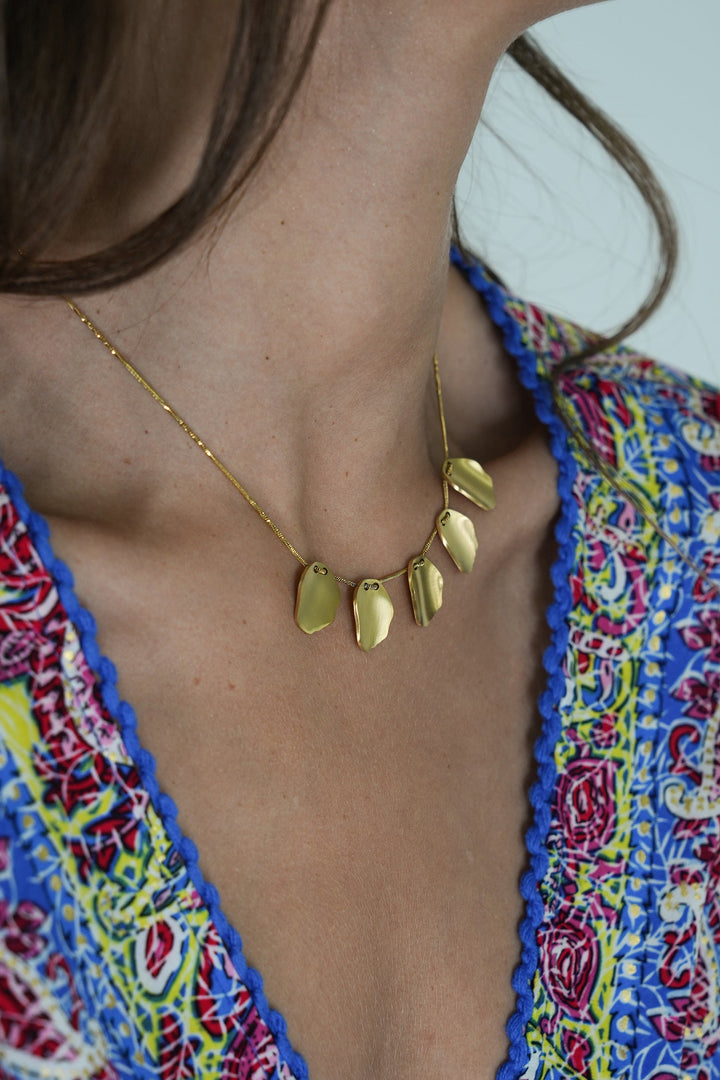 Gold Clare Necklace