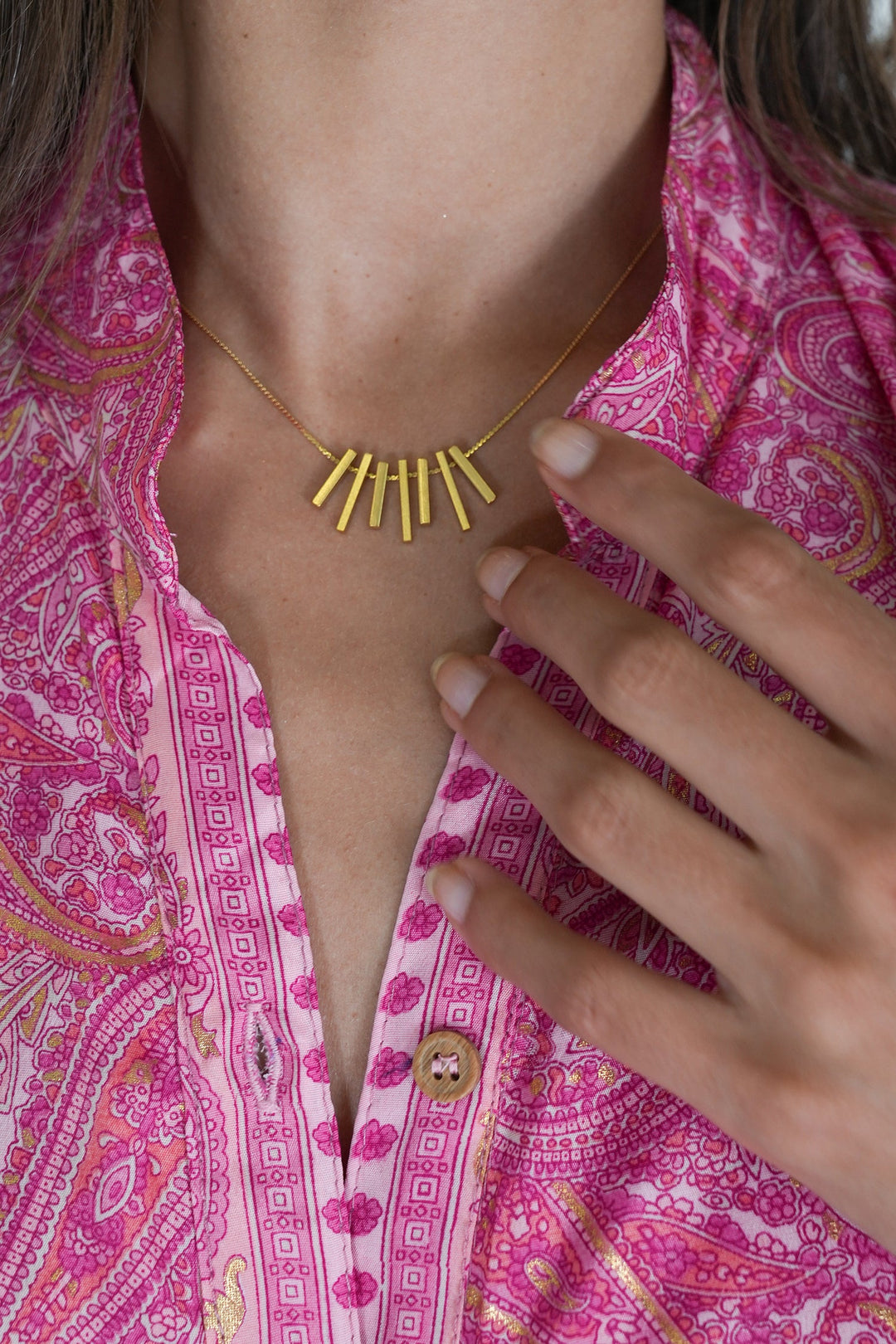 Gold Sammy Necklace