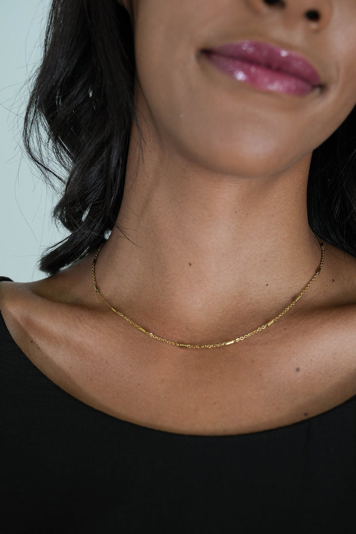 Gold Basic Sarah Necklace