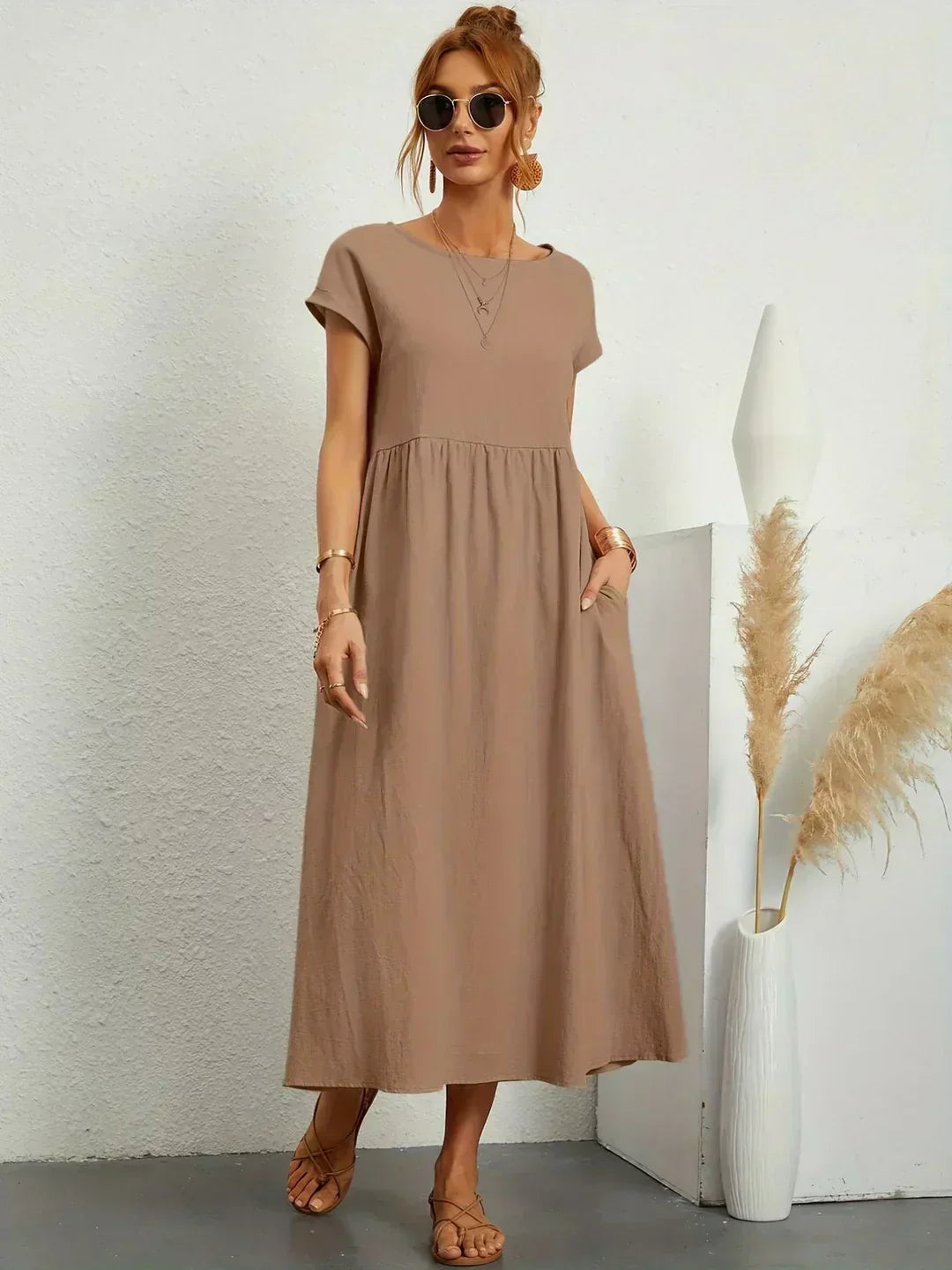 Robyn | Fluid Midi Dress