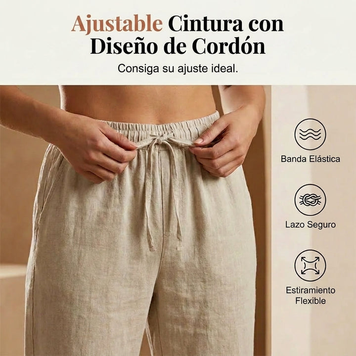 Marta | Cotton and Linen Shorts for Women