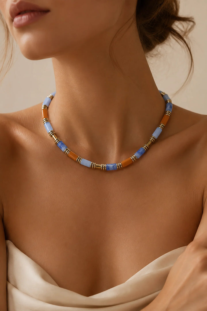 Blue Fiona Necklace
