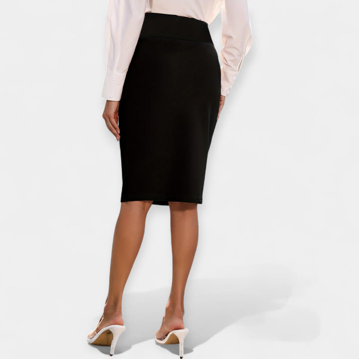 Sasha | High-Waisted Midi Skirt