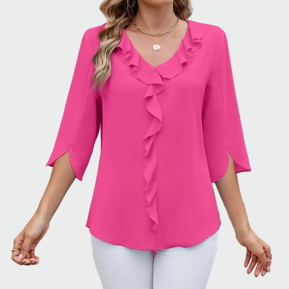 Elegant, sophisticated, and universal blouse
