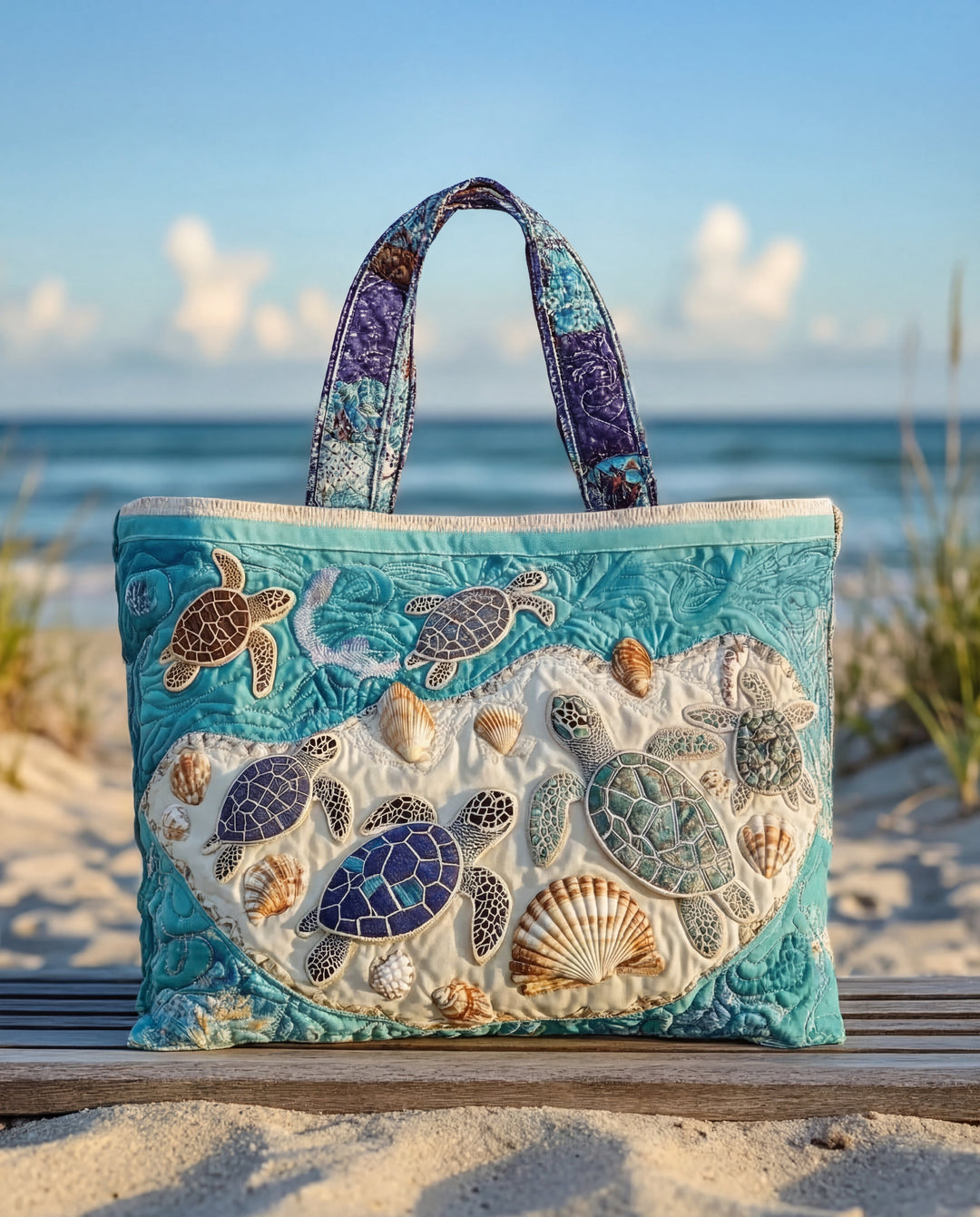 Turtle Embrace | Ocean Serenity