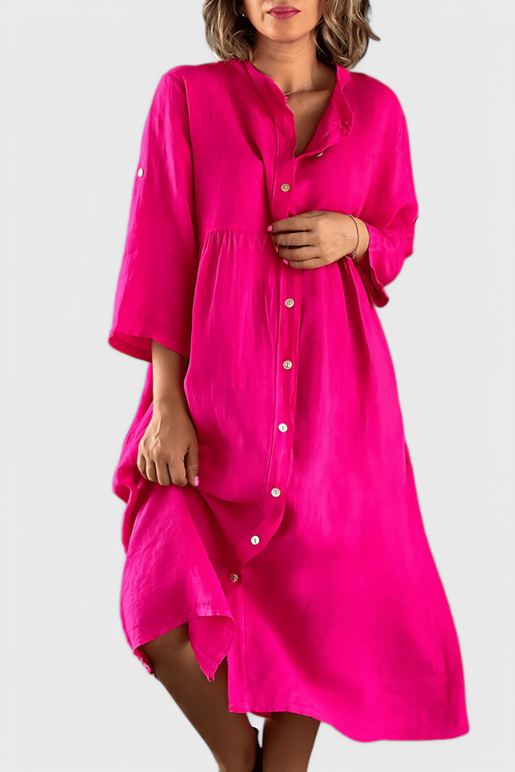 Rosamund | Vestido Camisa