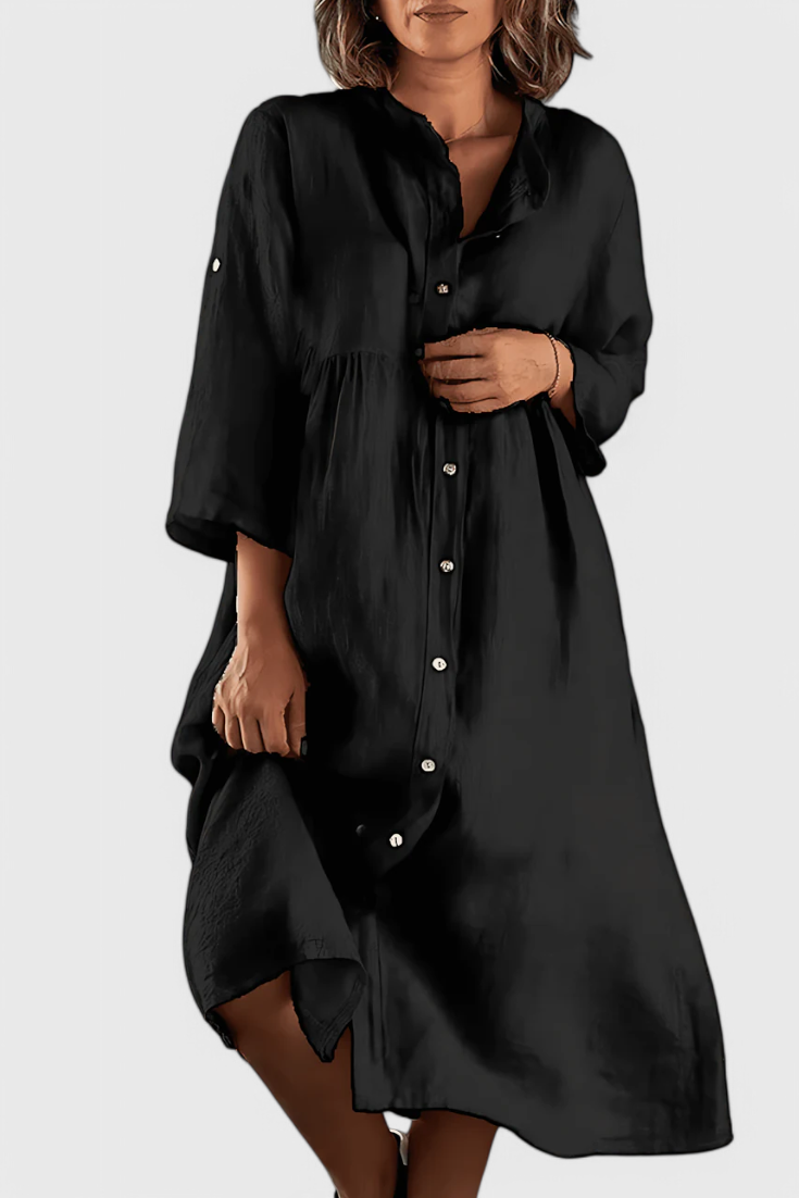 Rosamund | Vestido Camisa