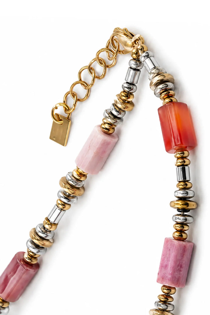 Pink Fiona Necklace