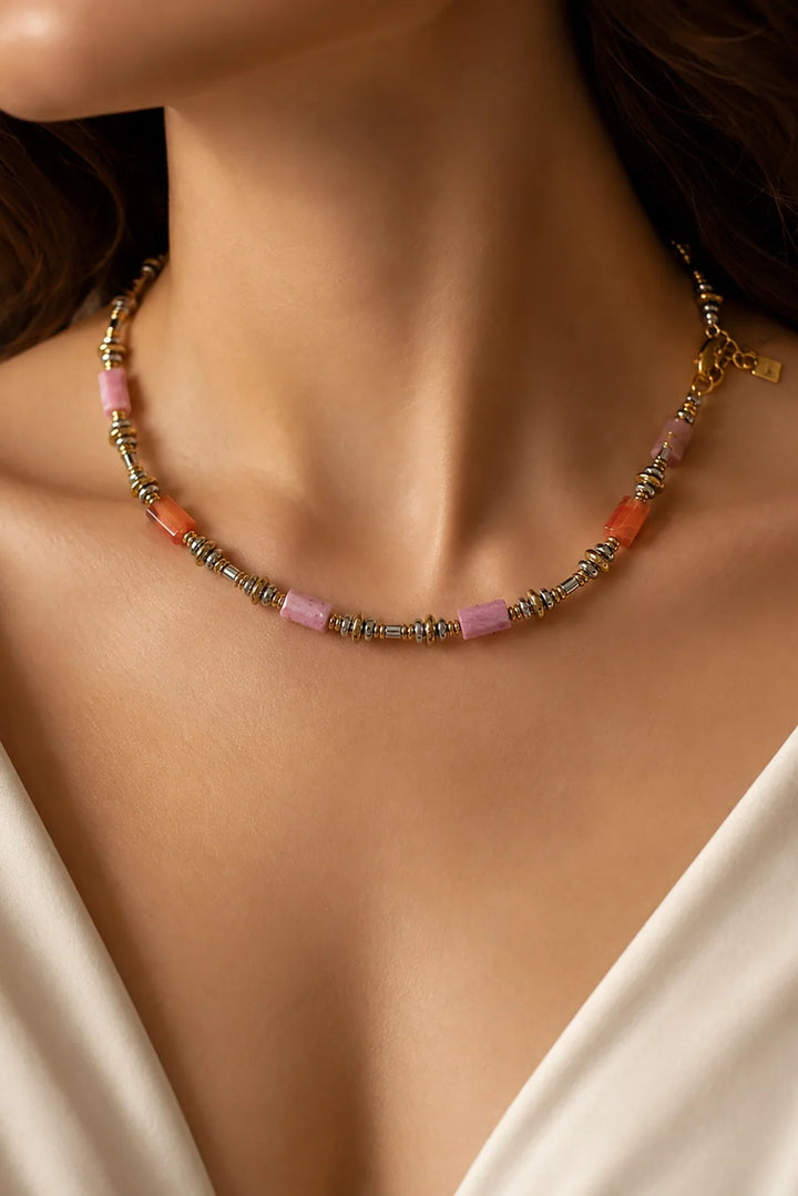 Pink Fiona Necklace